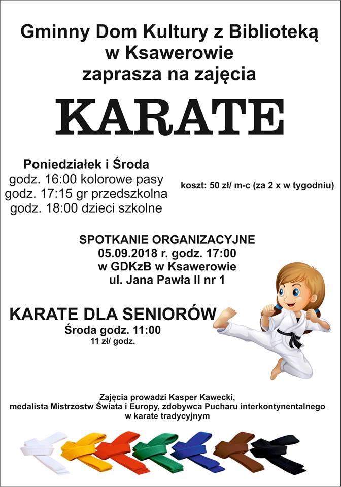zajęcia karate